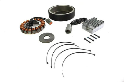 Volt Tech Alternator Charging System Kit 38 Amp for Harley Davidson FXD and FXST Models by Volt Tech