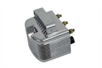 Volt Tech Chrome Single Fire Coil (Part #10-2002C) for Improved Ignition Performance by Volt Tech