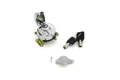Volt Tech Fat Bob Ignition Switch with 5 Terminals for Harley Davidson FL by Volt Tech