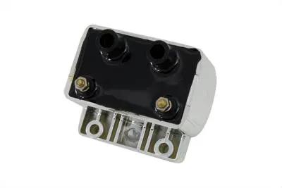 Volt Tech Chrome Stock Dual Fire Coil for Harley Davidson XL (1965-1974) by Volt Tech