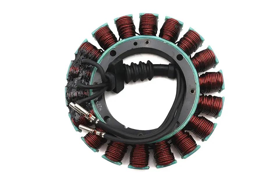 Volt Tech 38 Amp Alternator Stator for Harley Davidson FXST and FLST Models - Part 21-HAS381 by Volt Tech