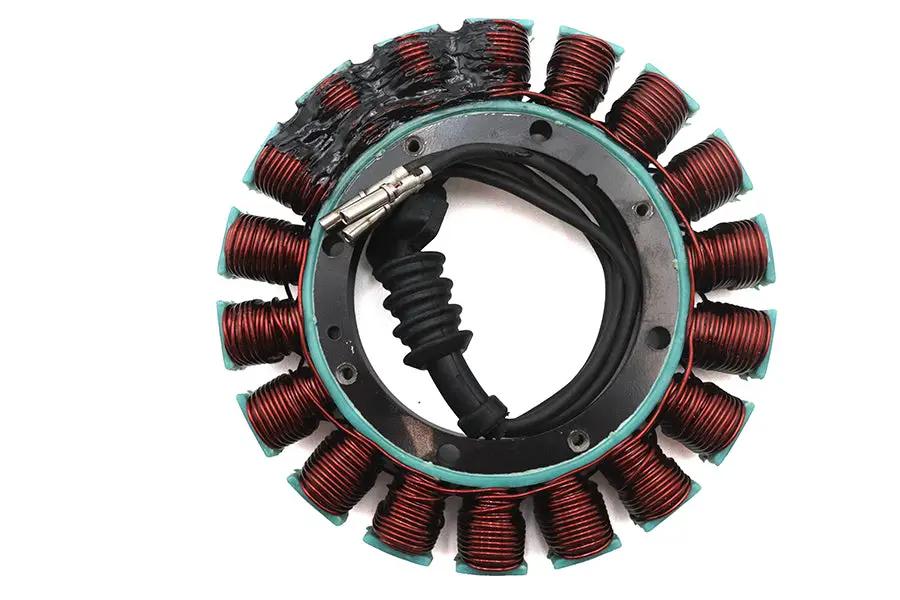Volt Tech 38 Amp Alternator Stator for Harley Davidson FXST and FLST Models - Part 21-HAS381 by Volt Tech