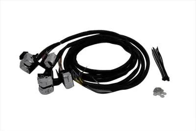 Volt Tech Chrome Handlebar Switch Kit for Harley Davidson FXST (Part #18-0333C) by Volt Tech