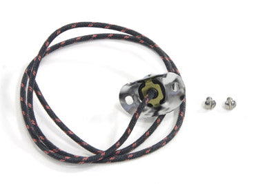 Volt Tech Handlebar Horn Switch Button with Single Wire for Harley Davidson Models
