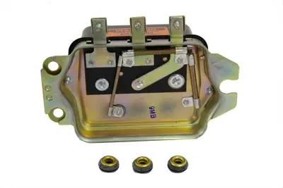 Standard Motor Products MC-VRB1 Black 12 Volt Mechanical Regulator for Harley Davidson FL and XLH Models by Standard Motor Products