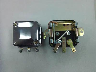 Volt Tech Chrome 6 Volt Mechanical Regulator (Part #77210C) for Harley Davidson XLH and FL Models by Volt Tech
