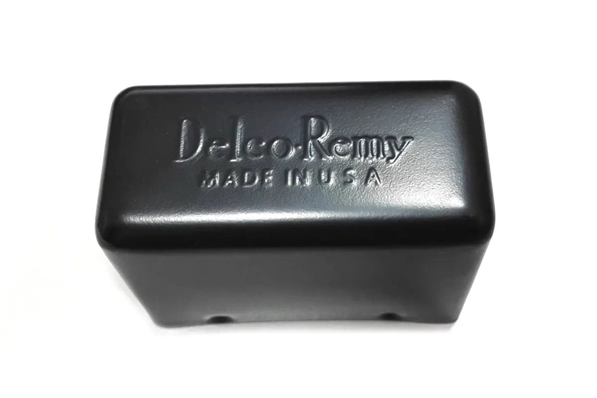 V-Twin Black Replica 3-Brush Delco Remy 6 Volt Relay for Harley Davidson 1938-1944 by V-Twin