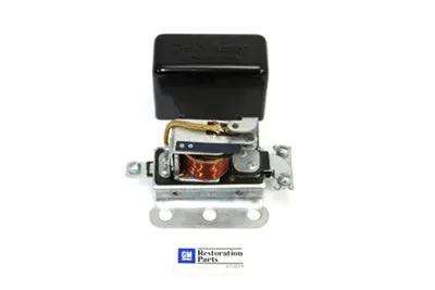 V-Twin Black Replica 3-Brush Delco Remy 6 Volt Relay for Harley Davidson 1938-1944 by V-Twin