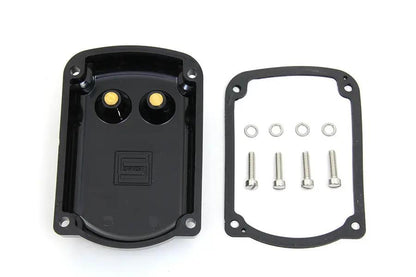 Volt Tech Magneto Black Top Cover for Harley Davidson XLCH Models by Volt Tech