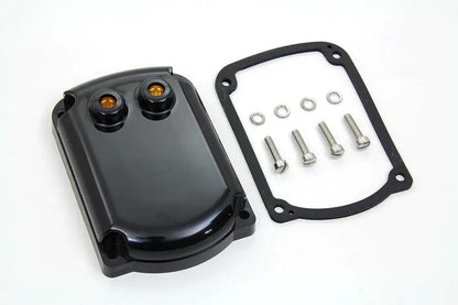 Volt Tech Magneto Black Top Cover for Harley Davidson XLCH Models by Volt Tech