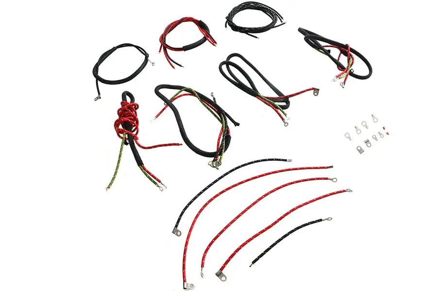 V-Twin Wiring Harness Kit for 1937 Harley Davidson WL & UL Models (Part 4735-36) by V-Twin