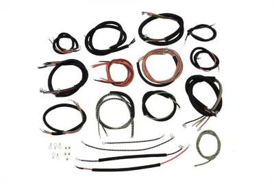 V-Twin Wiring Harness Kit for Harley Davidson FL and FLH Models - Part 70321-58 by V-Twin