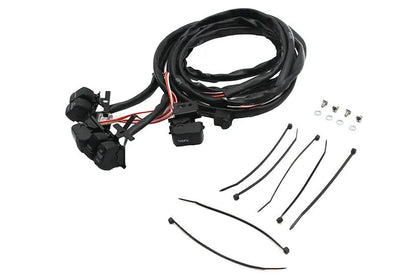 Volt Tech Black Handlebar Switch Kit for Harley Davidson FXST (1996-2005) Part #84135 by Volt Tech