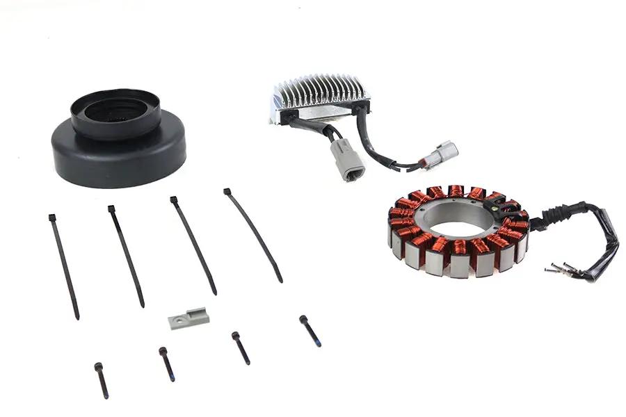 Volt Tech Alternator Charging System Kit 50 Amp for Harley Davidson FXD (2006-2007) by Volt Tech