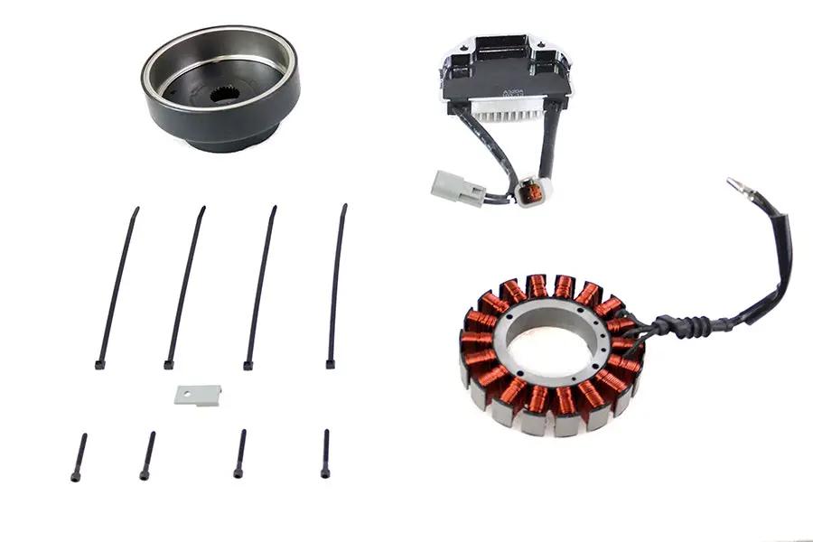 Volt Tech Alternator Charging System Kit 50 Amp for Harley Davidson FXD (2006-2007) by Volt Tech