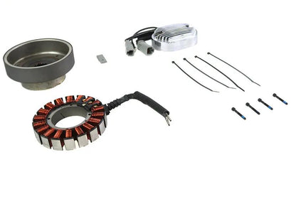 Volt Tech Alternator Charging System Kit 50 Amp for 2007 Harley Davidson FXST by Volt Tech
