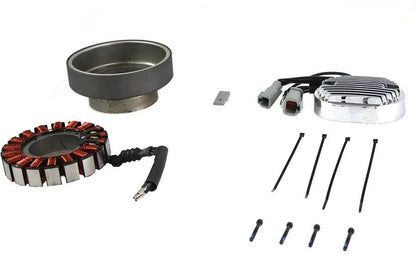 Volt Tech Alternator Charging System Kit 50 Amp for 2007 Harley Davidson FXST by Volt Tech