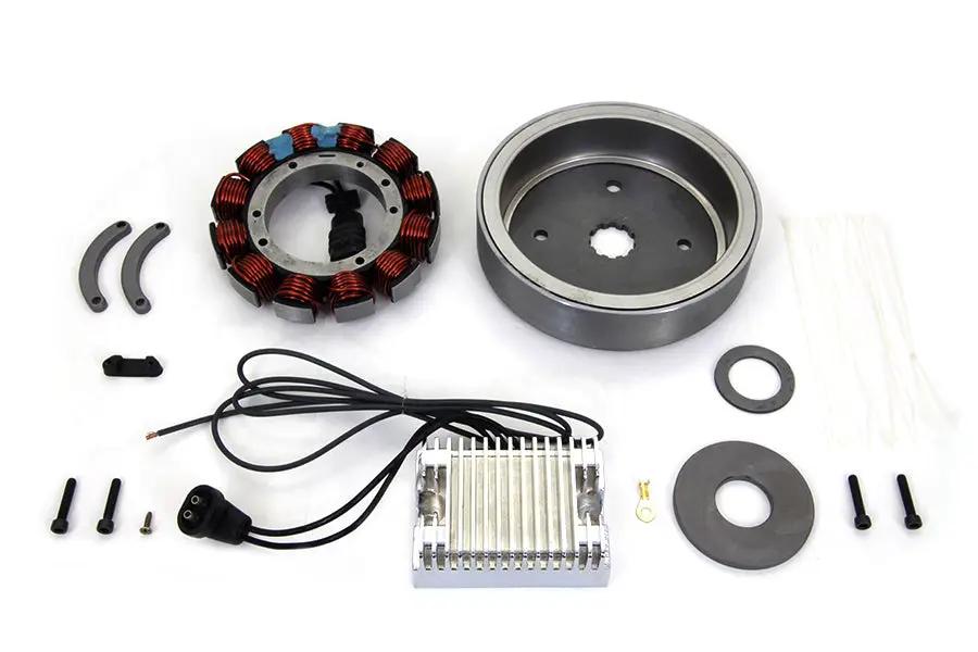 Volt Tech Alternator Charging System Kit 32 Amp for Harley Davidson FLT (1979-1988) by Volt Tech