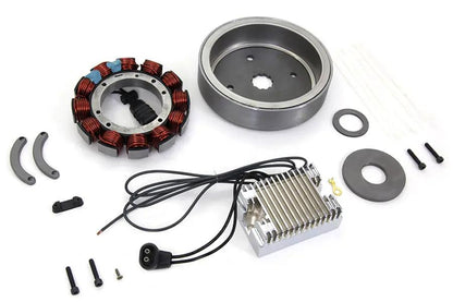 Volt Tech Alternator Charging System Kit 32 Amp for Harley Davidson FLT (1979-1988) by Volt Tech