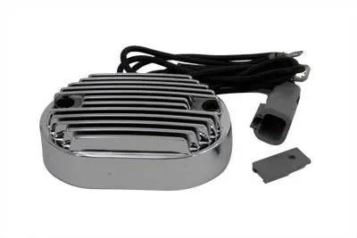 Volt Tech Chrome Regulator for Harley Davidson FXST and FLST Models, Part H1001C by Volt Tech