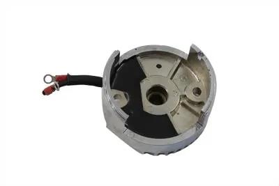 Volt Tech Chrome 12 Volt Regulator End Cover with High Output for Harley Davidson FL and XL Models by Volt Tech