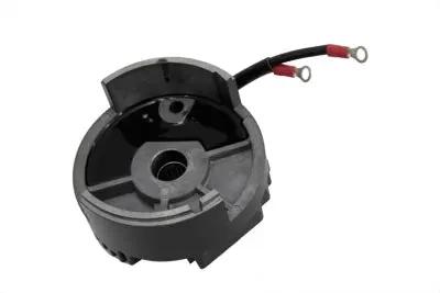 Volt Tech Black 12 Volt Regulator End Cover for Harley Davidson FL & XL Models by Volt Tech