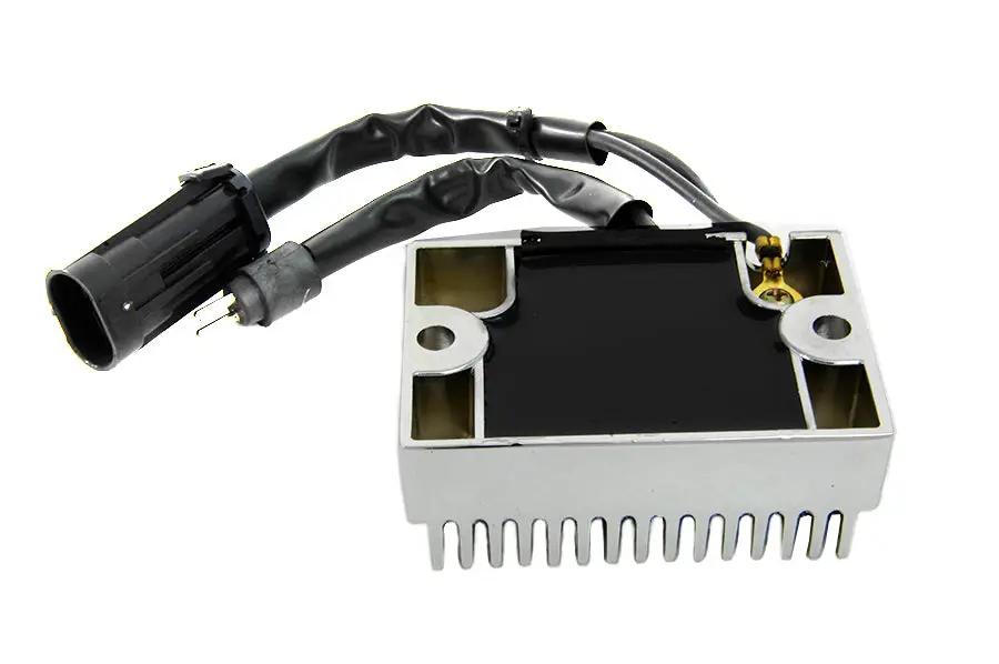 Volt Tech Regulator Chrome for Harley Davidson XL Models - Part #74523-04C by Volt Tech
