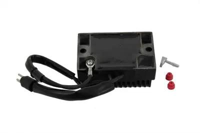 Volt Tech Regulator Black for Harley Davidson XL Models - Part Number 74523-04B by Volt Tech