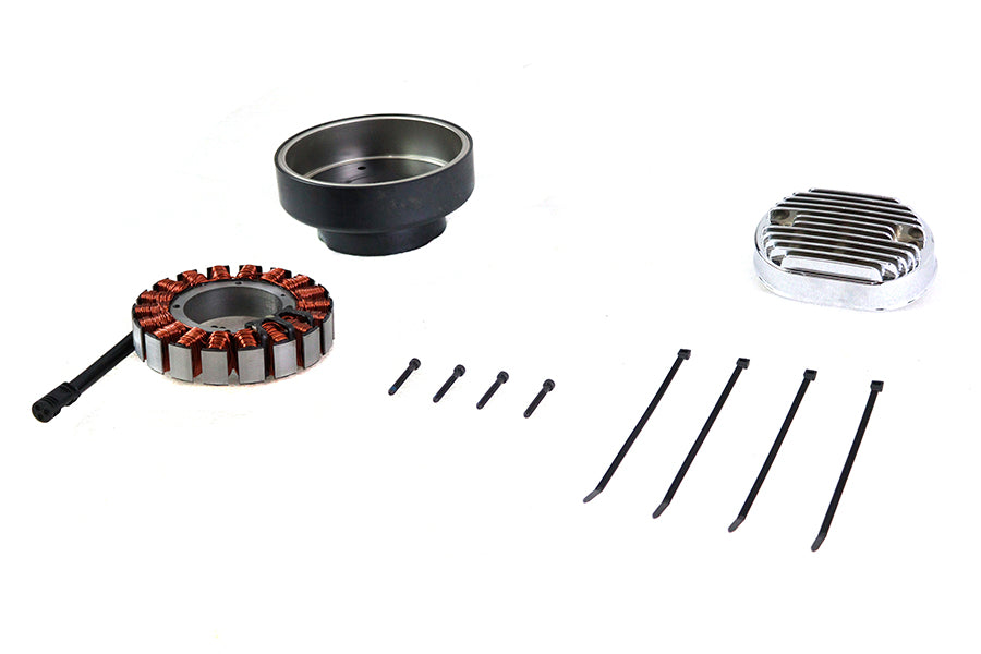 Volt Tech Alternator Charging System Kit 50 Amp for Harley Davidson FXST & FLST (2008-2011)