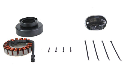 Volt Tech Alternator Charging System Kit 50 Amp for Harley Davidson FXST & FLST (2008-2011)