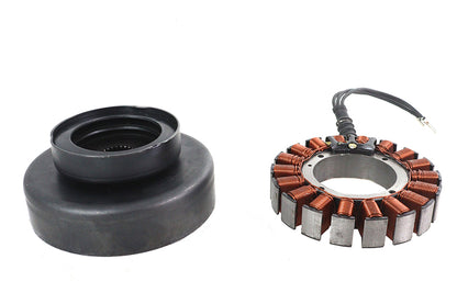 Volt Tech Alternator Stator and Rotor Set for Harley Davidson FXD (38 Amp)