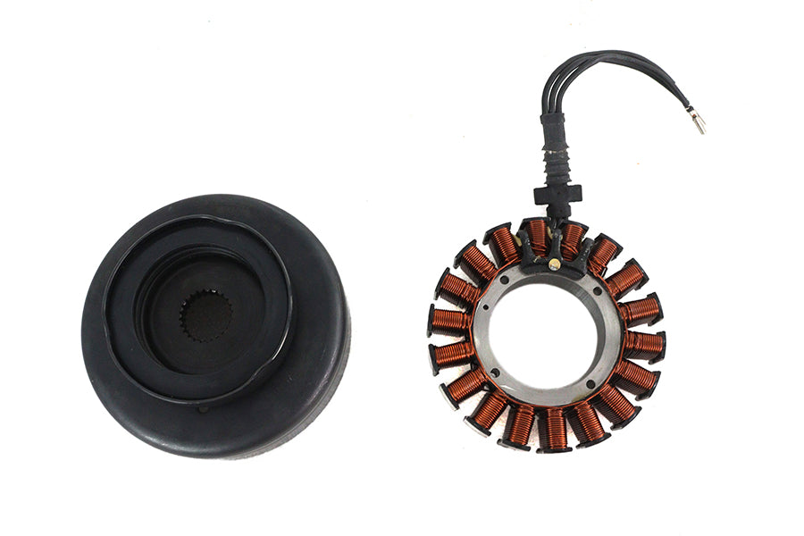 Volt Tech Alternator Stator and Rotor Set for Harley Davidson FXD (38 Amp)
