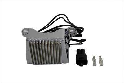 Volt Tech Regulator Chrome for Harley Davidson FLHT and FLHR Models