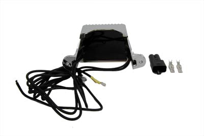 Volt Tech Regulator Chrome for Harley Davidson FLHT and FLHR Models