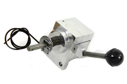 Volt Tech Chrome Lever Starter System for 1965-1974 Harley Davidson FL Models
