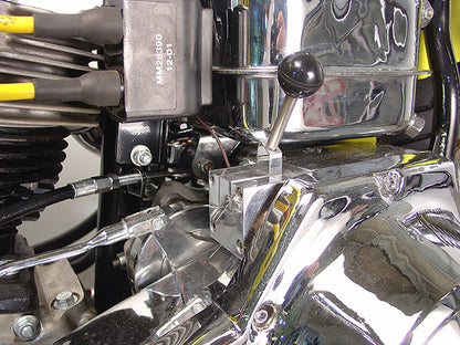 Volt Tech Chrome Lever Starter System for 1965-1974 Harley Davidson FL Models