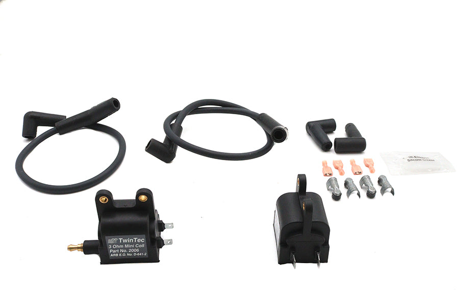 Daytona Twin Tech 2006-KIT Twin Tec Mini Single Fire Coil Kit with 3 Ohm Resistance