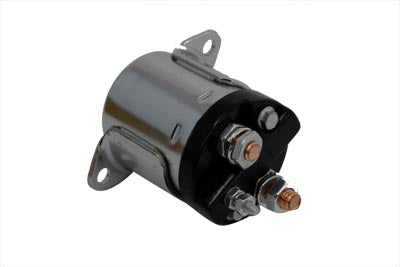 Volt Tech Chrome 5-Speed Starter Solenoid for Harley Davidson FLT (Part #18411)
