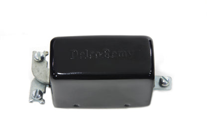 Volt Tech Black Replica 3-Brush Relay for Harley Davidson EL and UL Models