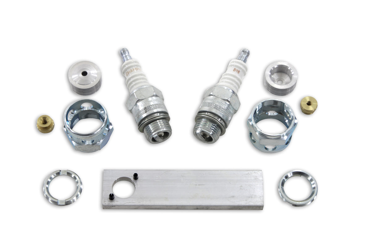 Volt Tech 18mm Spark Plug Kit for Harley Davidson EL Models