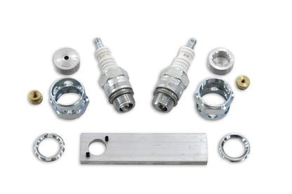 Volt Tech 18mm Spark Plug Kit for Harley Davidson EL Models