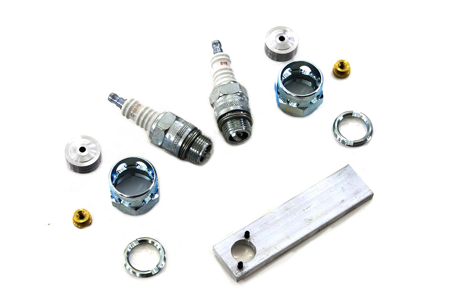 Volt Tech 18mm Spark Plug Kit for Harley Davidson EL Models