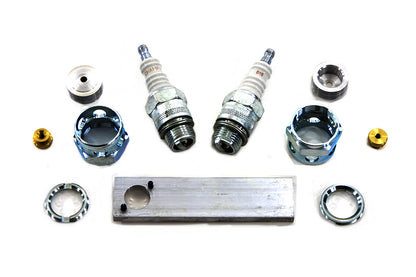 Volt Tech 18mm Spark Plug Kit for Harley Davidson EL Models