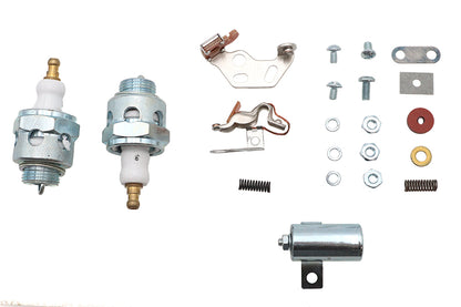 Volt Tech Ignition Tune Up Kit with Beck Spark Plugs for Harley Davidson EL & FL (1936-1945)