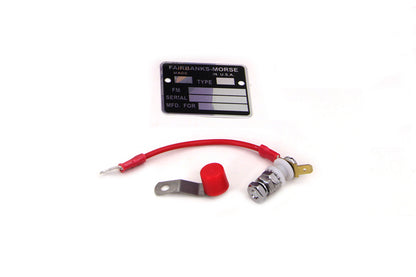 Volt Tech Magneto Red Button Kill Switch Kit for Harley Davidson XL (1957-1966)