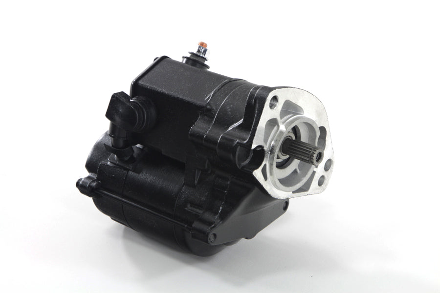 Volt Tech Starter Motor 1.4 kW Black for Harley Davidson FXST and FLST Models