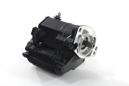 Volt Tech Starter Motor 1.4 kW Black for Harley Davidson FXST and FLST Models
