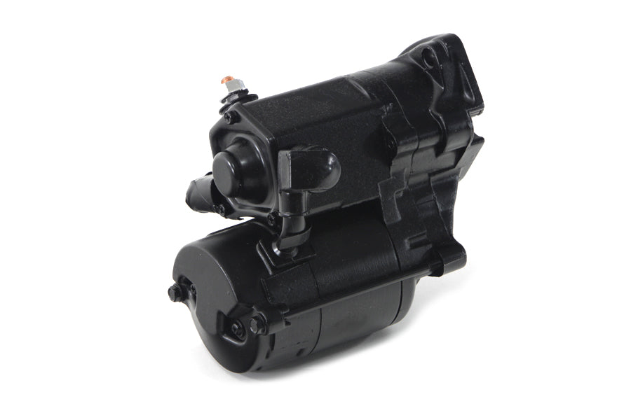 Volt Tech Starter Motor 1.4 kW Black for Harley Davidson FXST and FLST Models