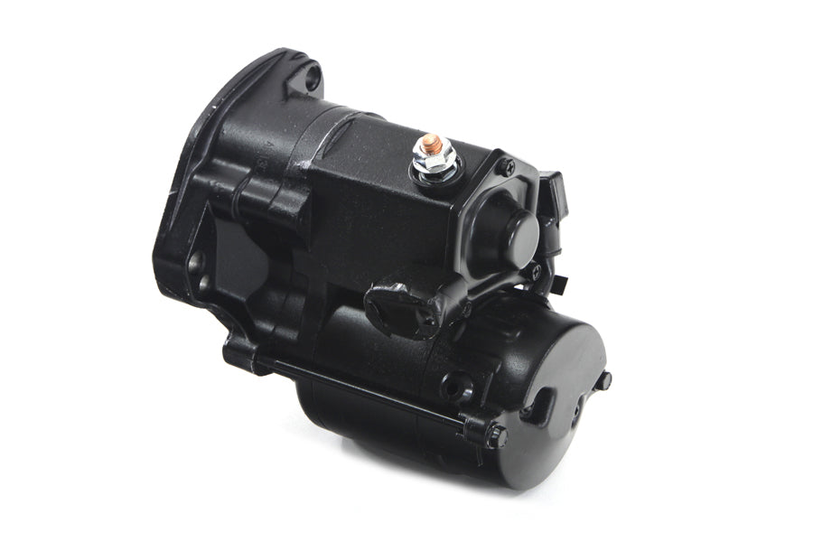 Volt Tech Starter Motor 1.4 kW Black for Harley Davidson FXST and FLST Models