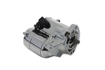 Volt Tech Starter Motor 1.4 kW Chrome for Harley Davidson FXST and FLST Models